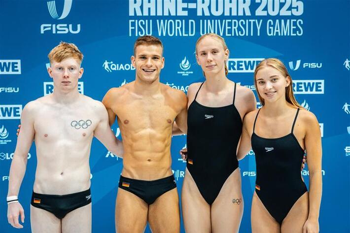 Das deutsche Team nach dem Teamwettbewerb